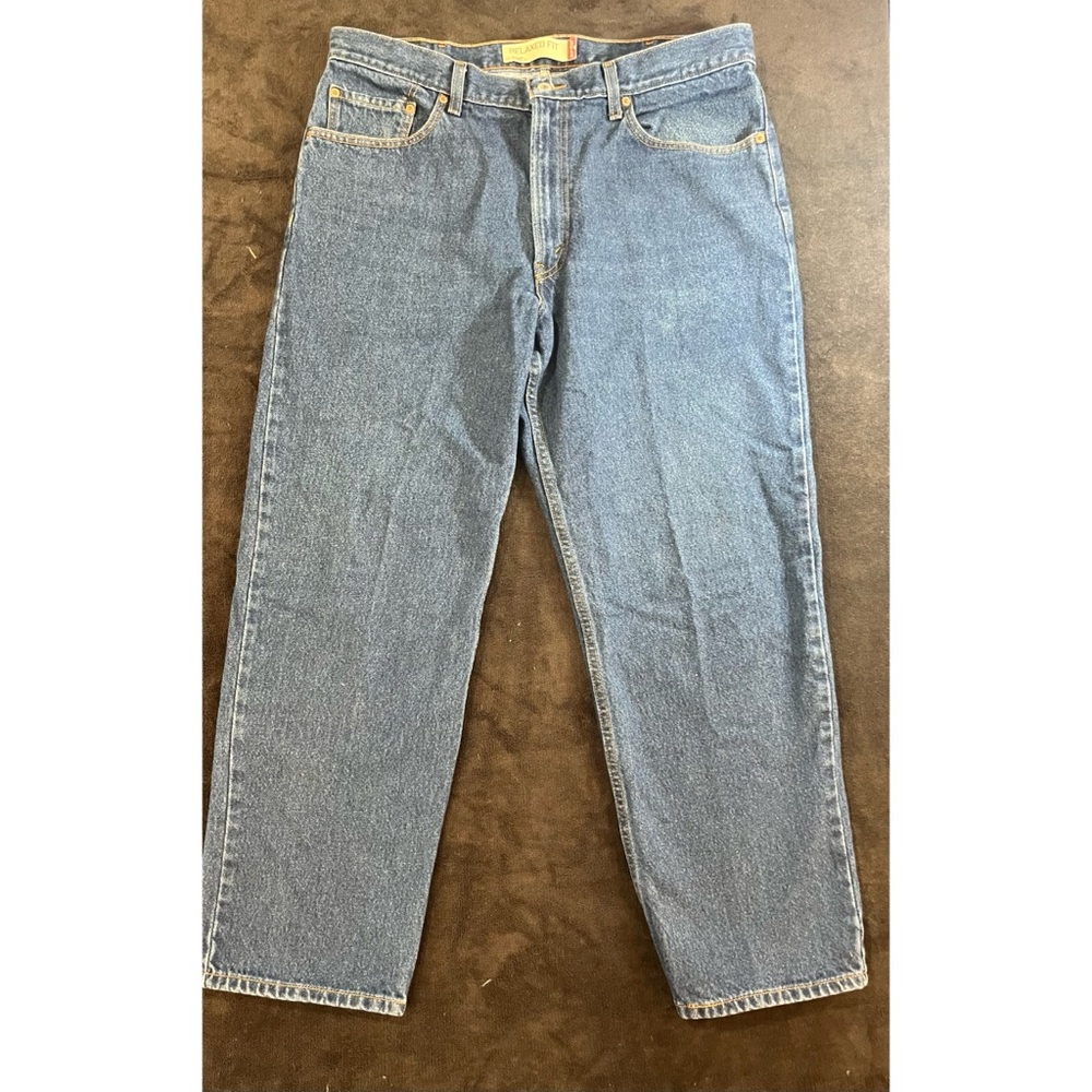 Levi's 550 Relaxed Fit Denim Jeans size 38x30